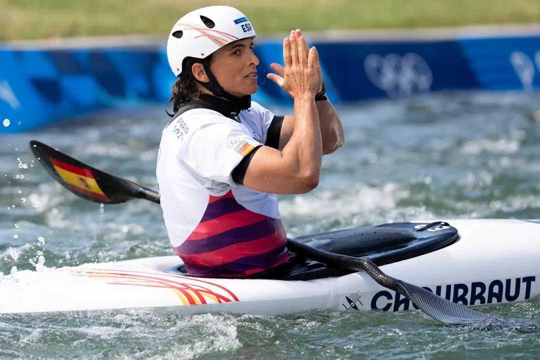 La espa&ntilde;ola Maialen Chourraut en Kayak Individual Femenino. EFE/ Rafa Aparicio Federaci&oacute;n Espa&ntilde;ola De Piraguismo
