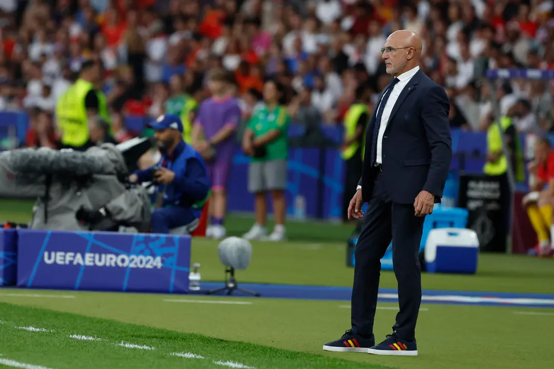 El t&eacute;cnico de la selecci&oacute;n espa&ntilde;ola, Luis de la Fuente EFE / J. J. Guillen.