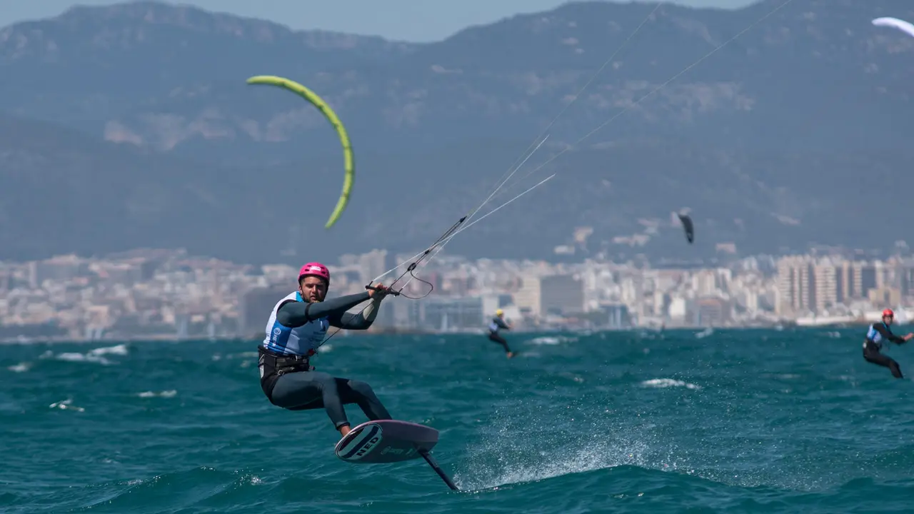 Competici&oacute;n de F&oacute;rmula Kite, nueva prueba ol&iacute;mpica. EFE/ Atienza/Archivo