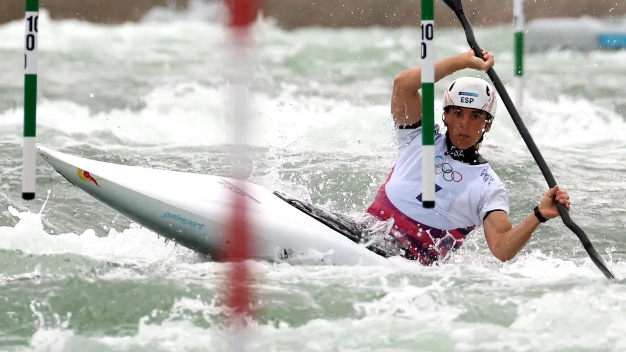La espa&ntilde;ola Maialen Chourraut, triple medallista ol&iacute;mpica. EFE/EPA/ALI HAIDER