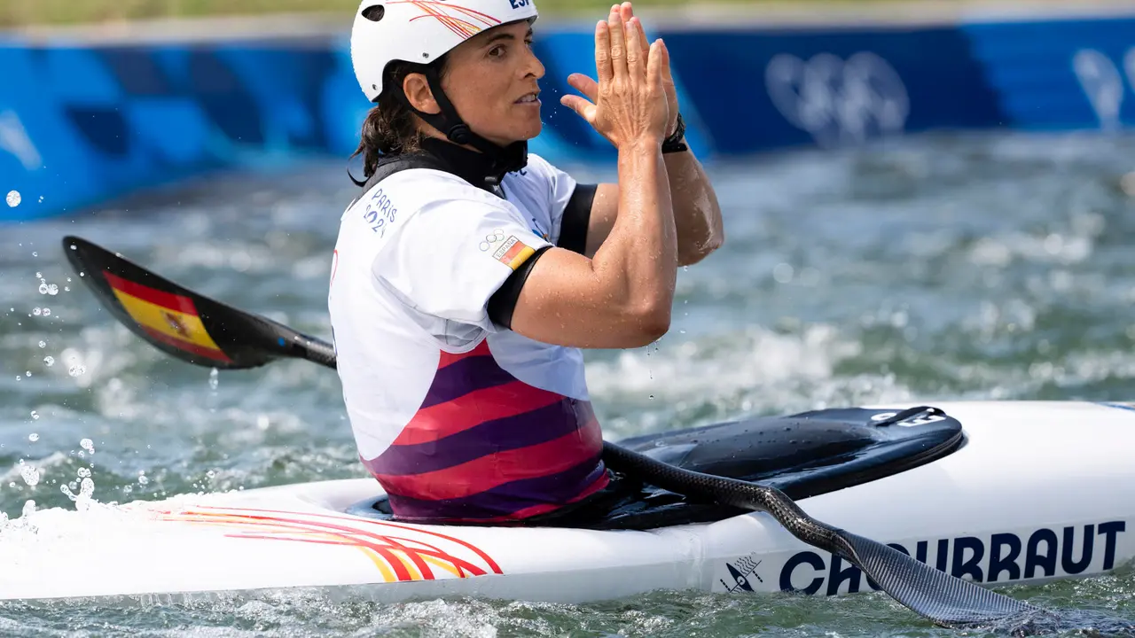 La espa&ntilde;ola Maialen Chourraut en Kayak Individual Femenino. EFE/ Rafa Aparicio Federaci&oacute;n Espa&ntilde;ola De Piraguismo